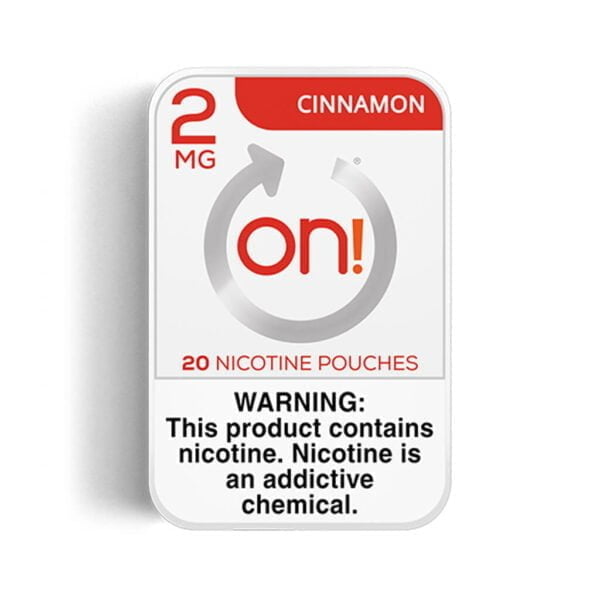 On! 2mg Cinnamon Nicotine Pouches