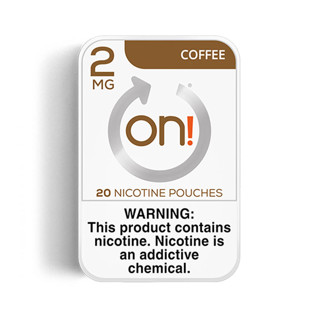 On! 2mg Coffee Nicotine Pouches
