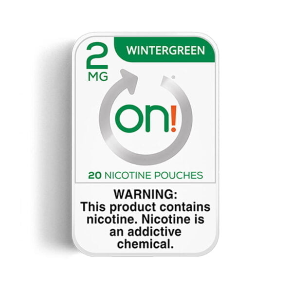 On! 2mg Winter Green Nicotine Pouches