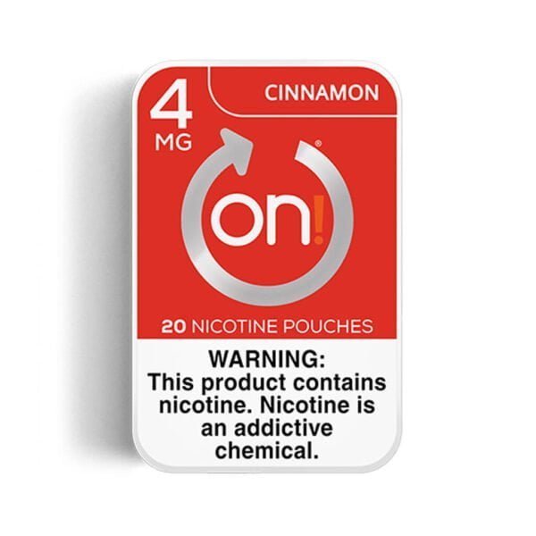 On! 4mg Cinnamon Nicotine Pouches