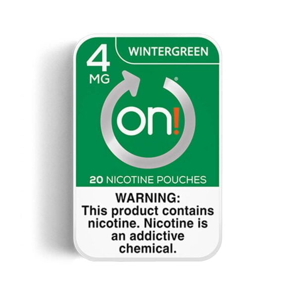 On! 4mg Winter Green Nicotine Pouches