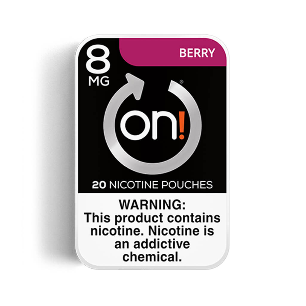 On! 8mg Berry Nicotine Pouches