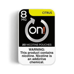 On! 8mg Citrus Nicotine Pouches