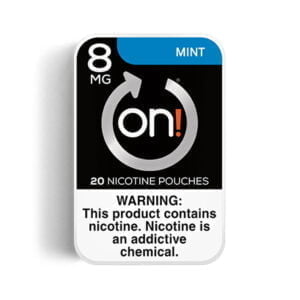On! 8mg Mint Nicotine Pouches