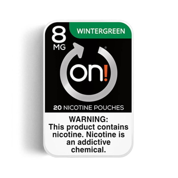 On! 8mg Winter Green Nicotine Pouches