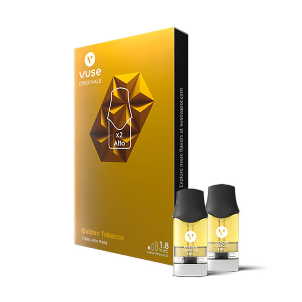 Vuse Alto Flavor pack 1.8% Golden Tobacco 2 pods