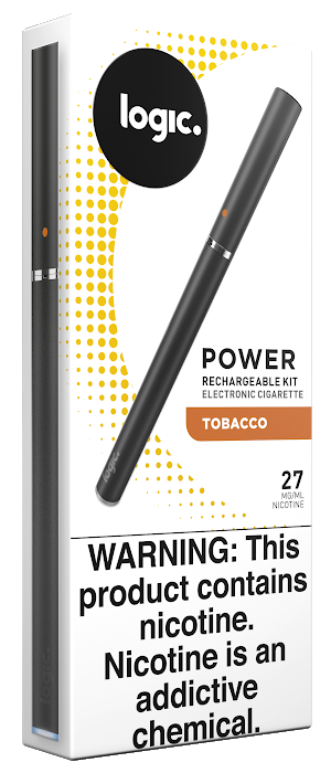 Logic Power Rechargeable Kit 27mg Tobacco
