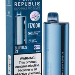 Funky Republic Blue Razz Ice 7000 Puffs