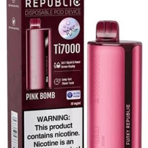 Funky Republic Pink Bomb 7000 Puffs
