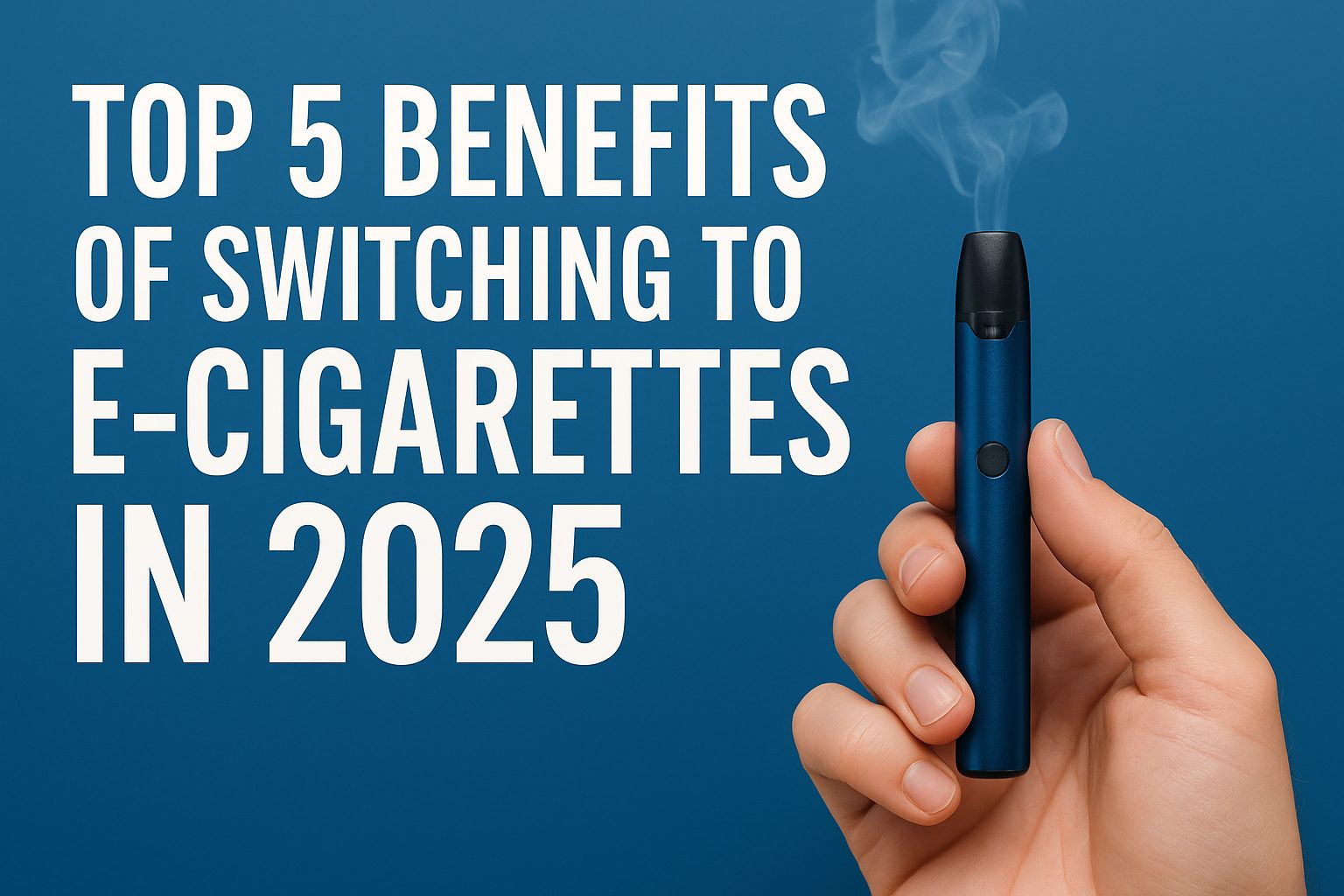TOP 5 BENEFITS OF SWITCHING TO E-CIGARETTES IN 2025