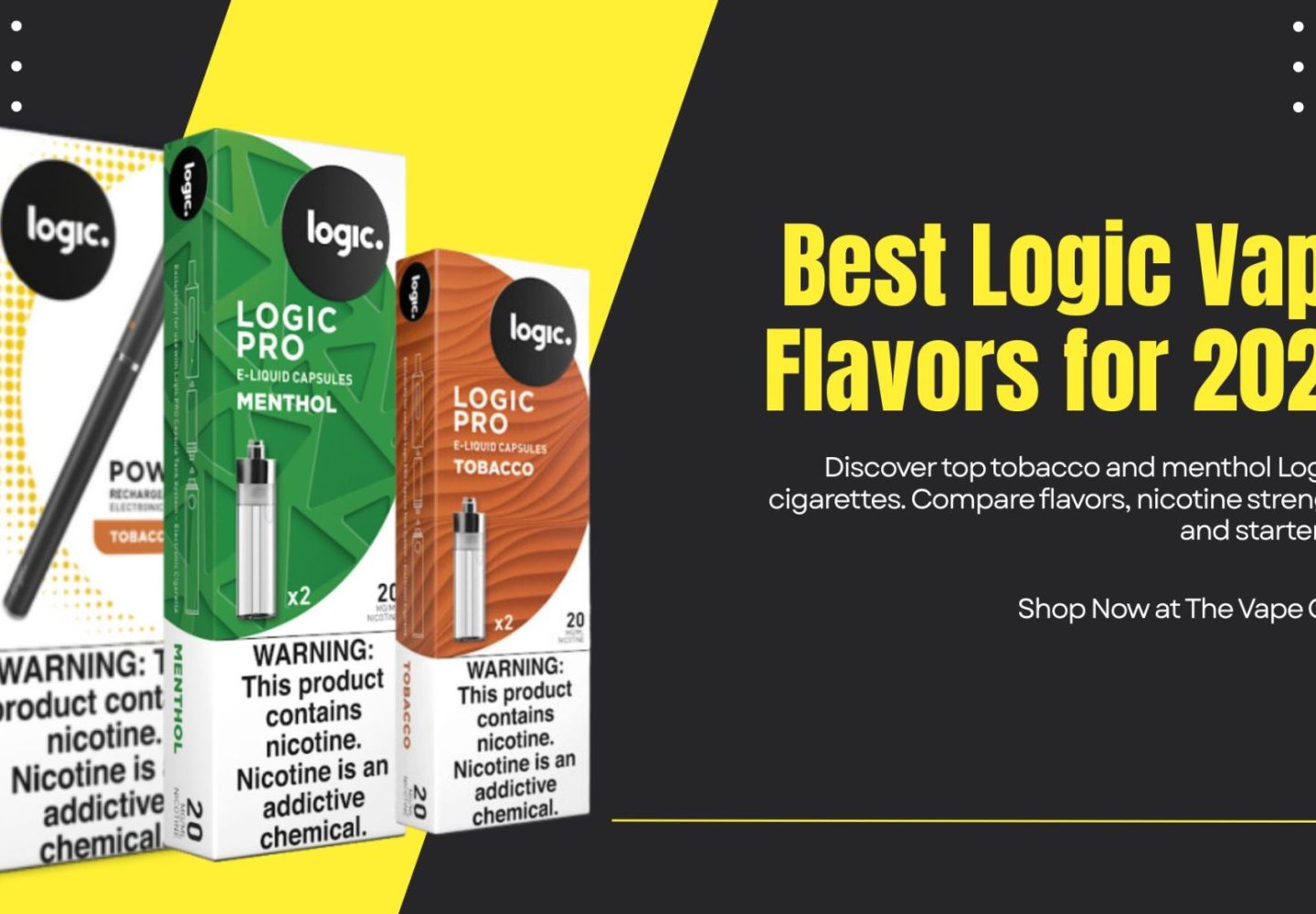 Best Logic Vape Flavors for 2026