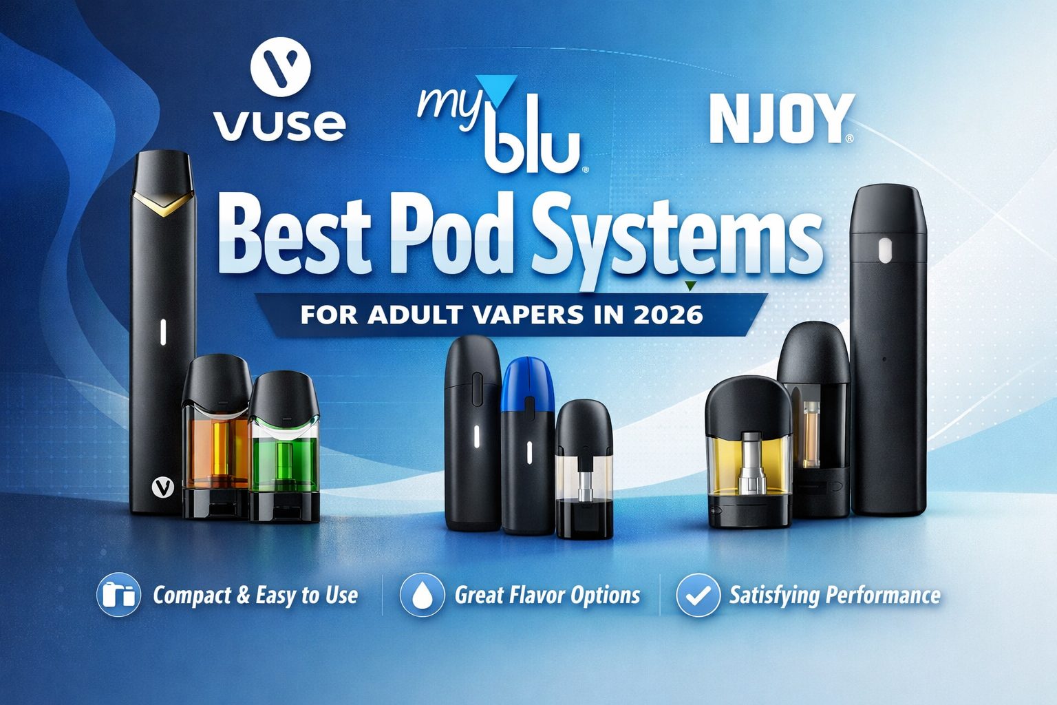 Best Pod Systems for Adult Vapers in 2026